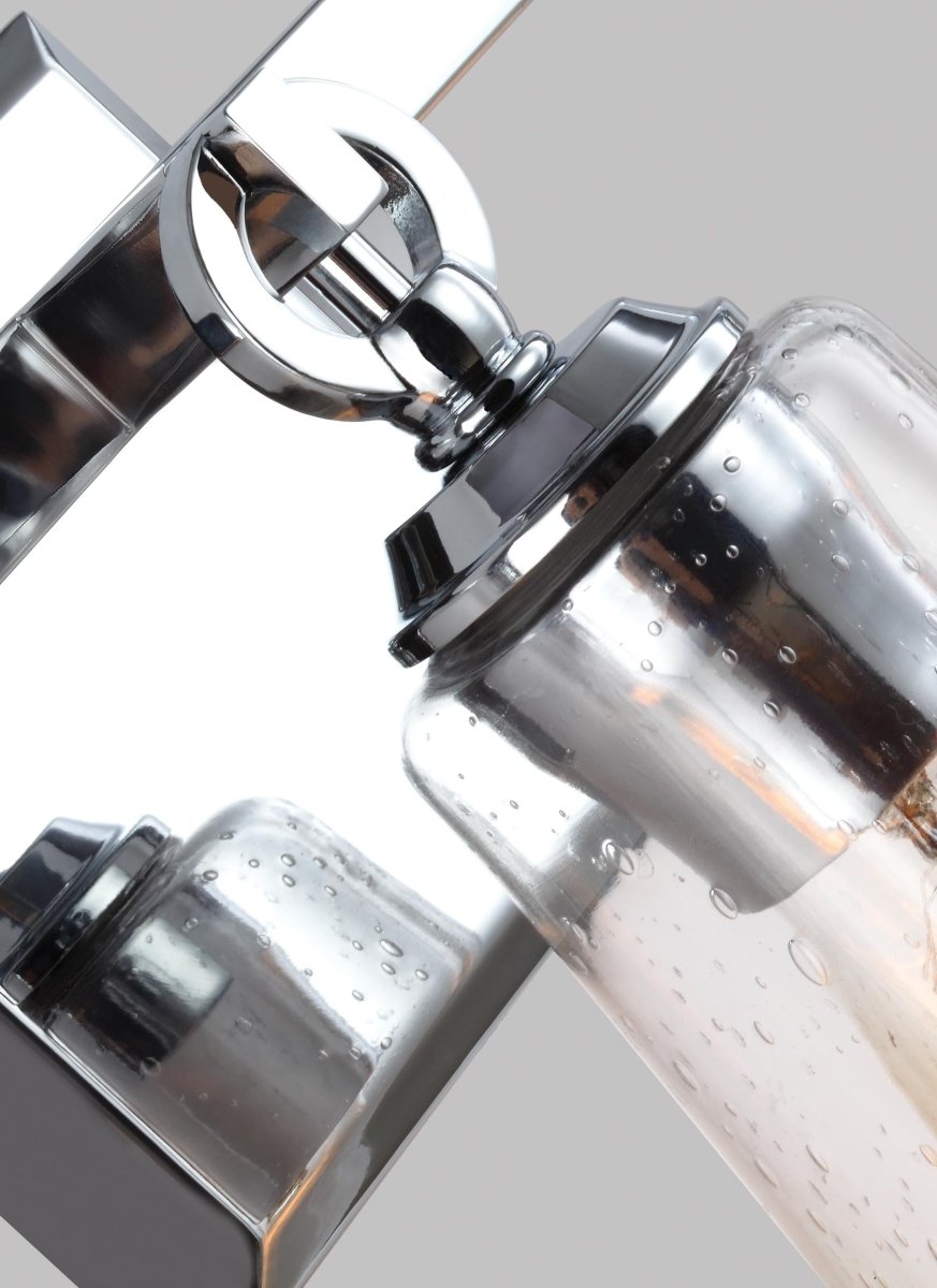 Luminaire de vanité Monterro - Chrome 21 3/4" by Visual Comfort Studio | Luminaires & cie