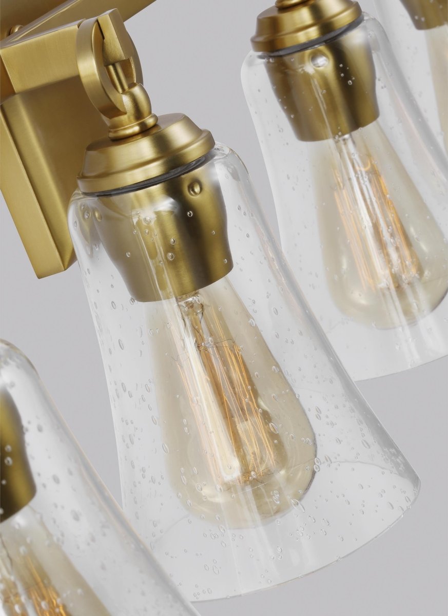 Luminaire de vanité Monterro - Laiton brûlé 30 1/4" by Visual Comfort Studio | Luminaires & cie