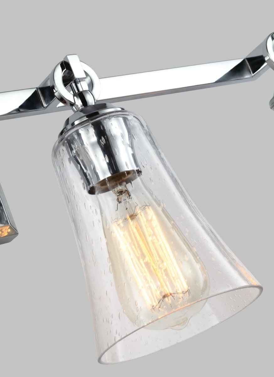 Luminaire de vanité Monterro - Chrome 30 1/4" by Visual Comfort Studio | Luminaires & cie