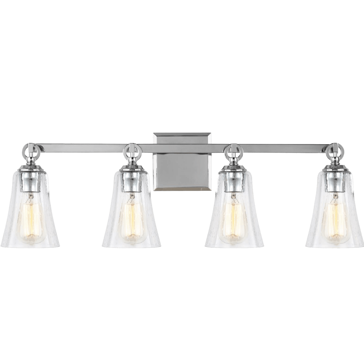 Luminaire de vanité Monterro - Chrome 30 1/4" by Visual Comfort Studio | Luminaires & cie