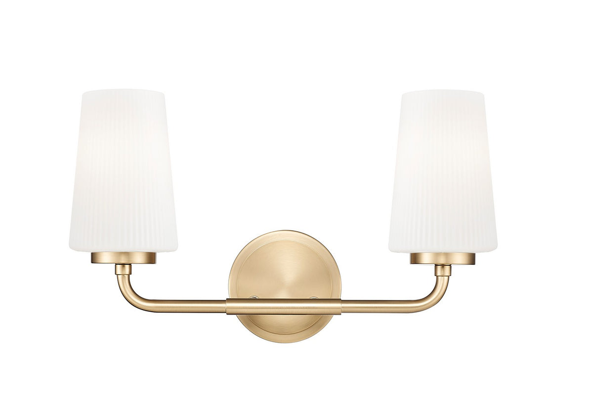 Luminaire de vanité Montford Or moderne, 16" – vue 2