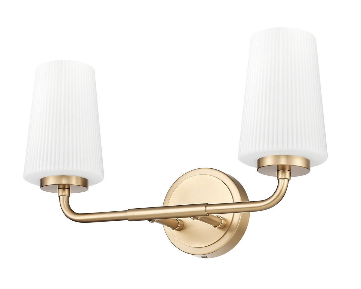 Luminaire de vanité Montford Or moderne, 16" – vue 5