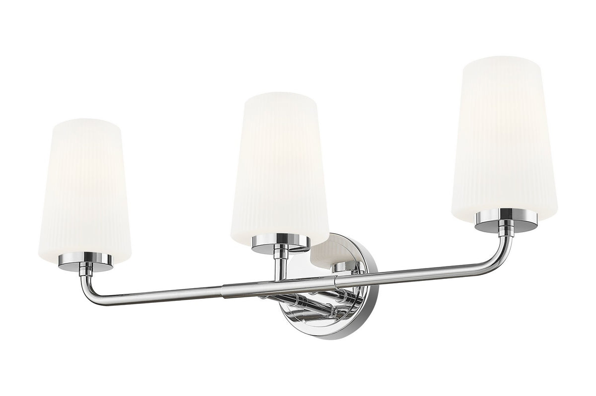 Luminaire de vanité Montford Chrome, 24" – vue 3