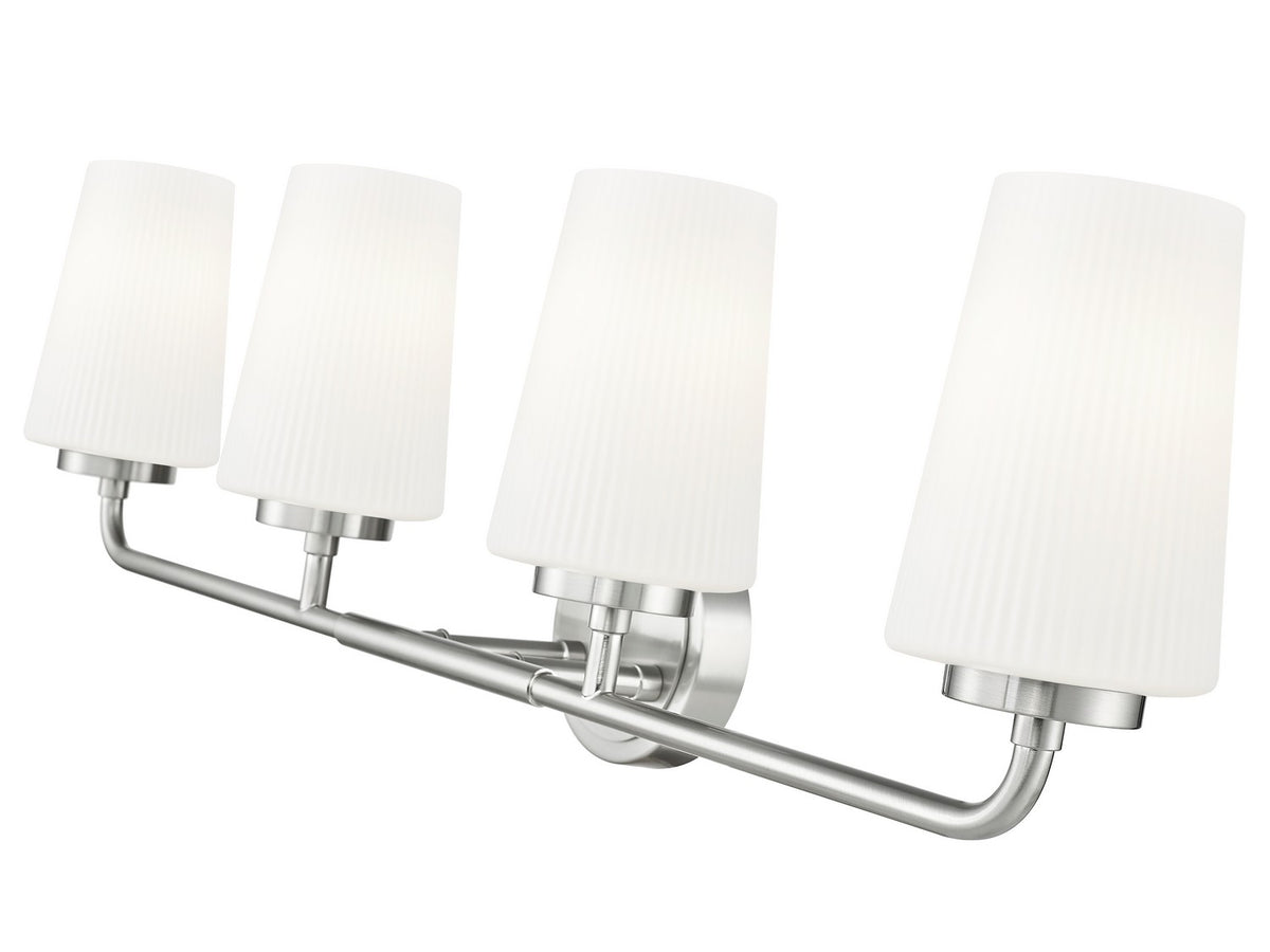 Luminaire de vanité Montford Nickel brossé, 32" – vue 6