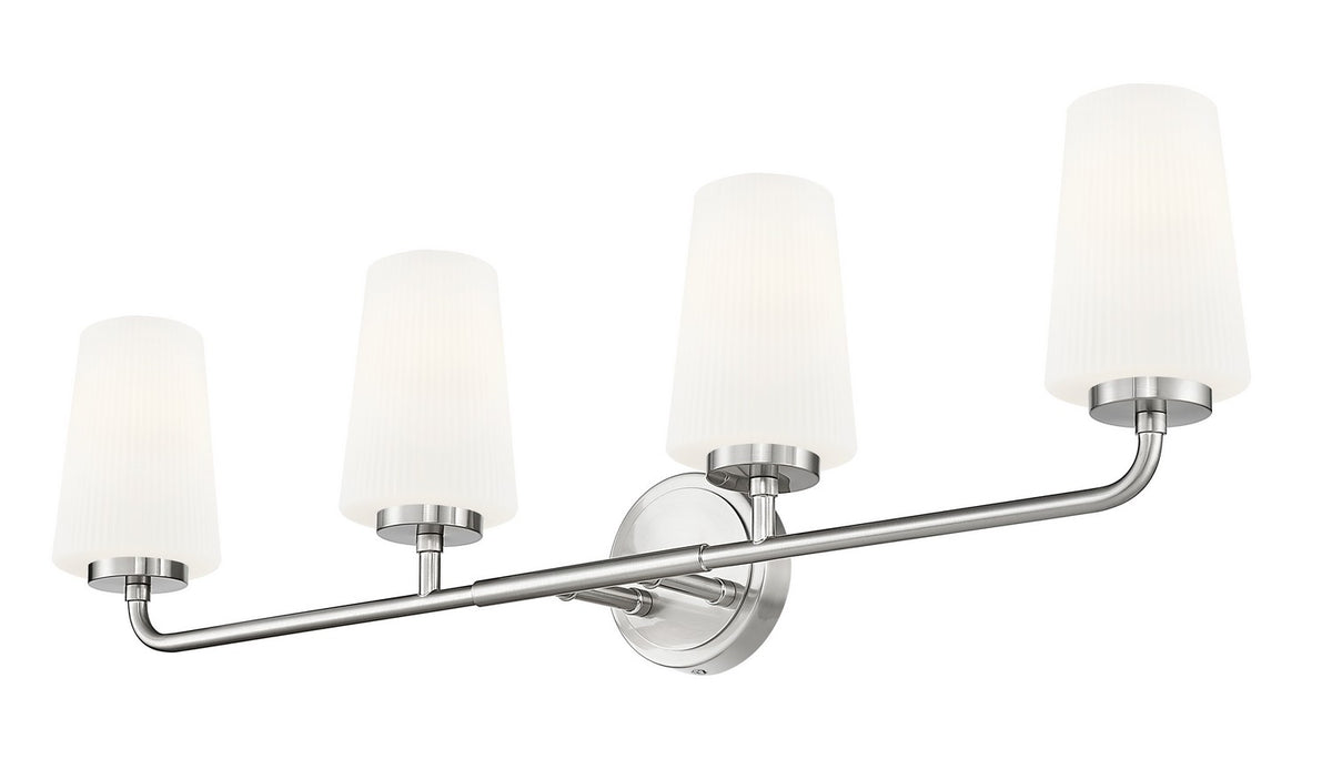 Luminaire de vanité Montford Nickel brossé, 32" – vue 7