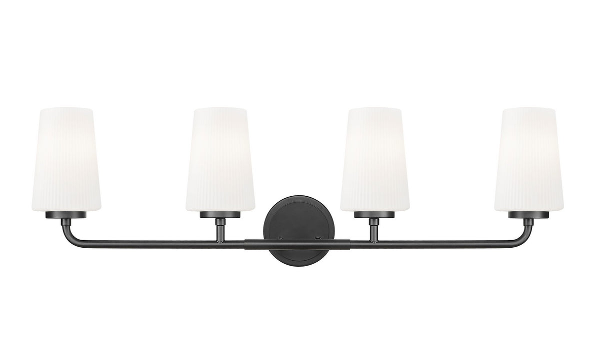Luminaire de vanité Montford Noir mat, 32" – vue 2