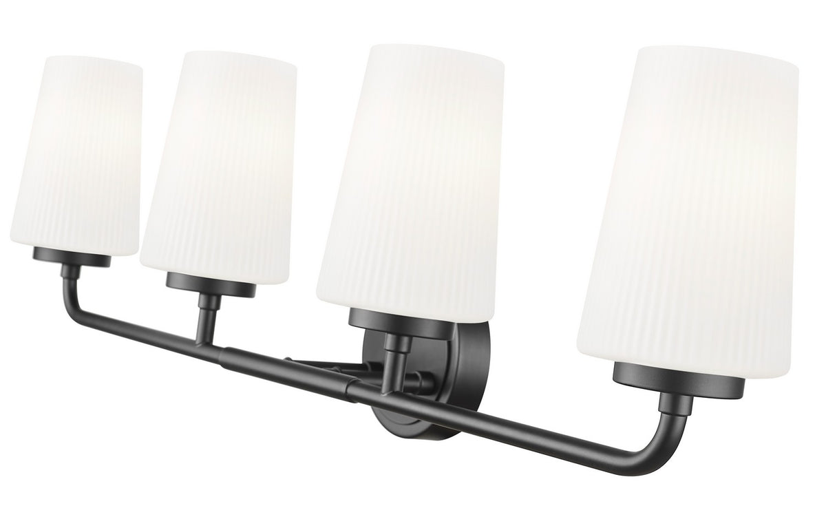 Luminaire de vanité Montford Noir mat, 32" – vue 4