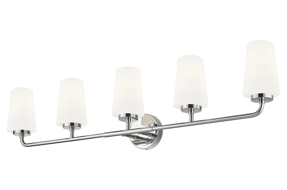 Luminaire de vanité Montford Chrome, 40" – vue 3