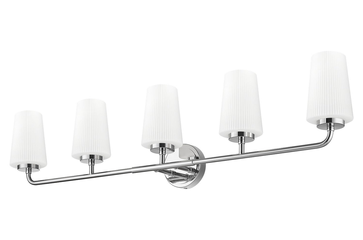 Luminaire de vanité Montford Chrome, 40" – vue 5