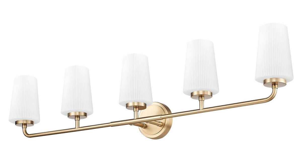 Luminaire de vanité Montford - Or moderne 40" by Z-Lite | Luminaires & cie