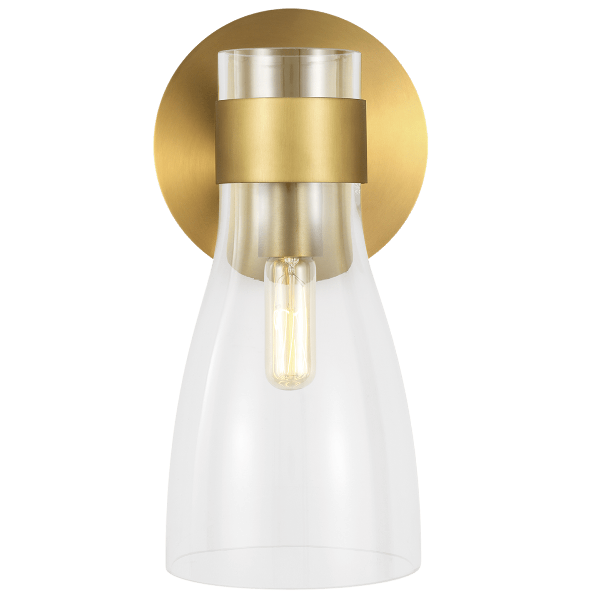 Luminaire de vanité Moritz - Laiton brûlé 5 3/4" by Visual Comfort Studio | Luminaires & cie