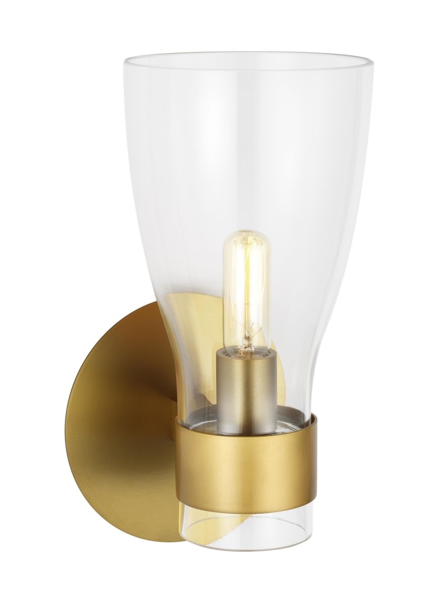 Luminaire de vanité Moritz - Laiton brûlé 5 3/4" by Visual Comfort Studio | Luminaires & cie