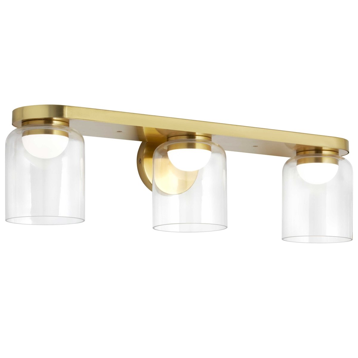 Luminaire de vanité Nadine - Laiton vieilli by Dainolite | Luminaires & cie