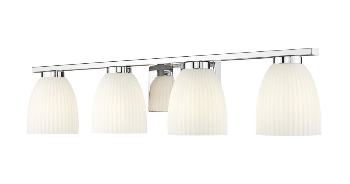 Luminaire de vanité Naya - Chrome 32" by Z-Lite | Luminaires & cie