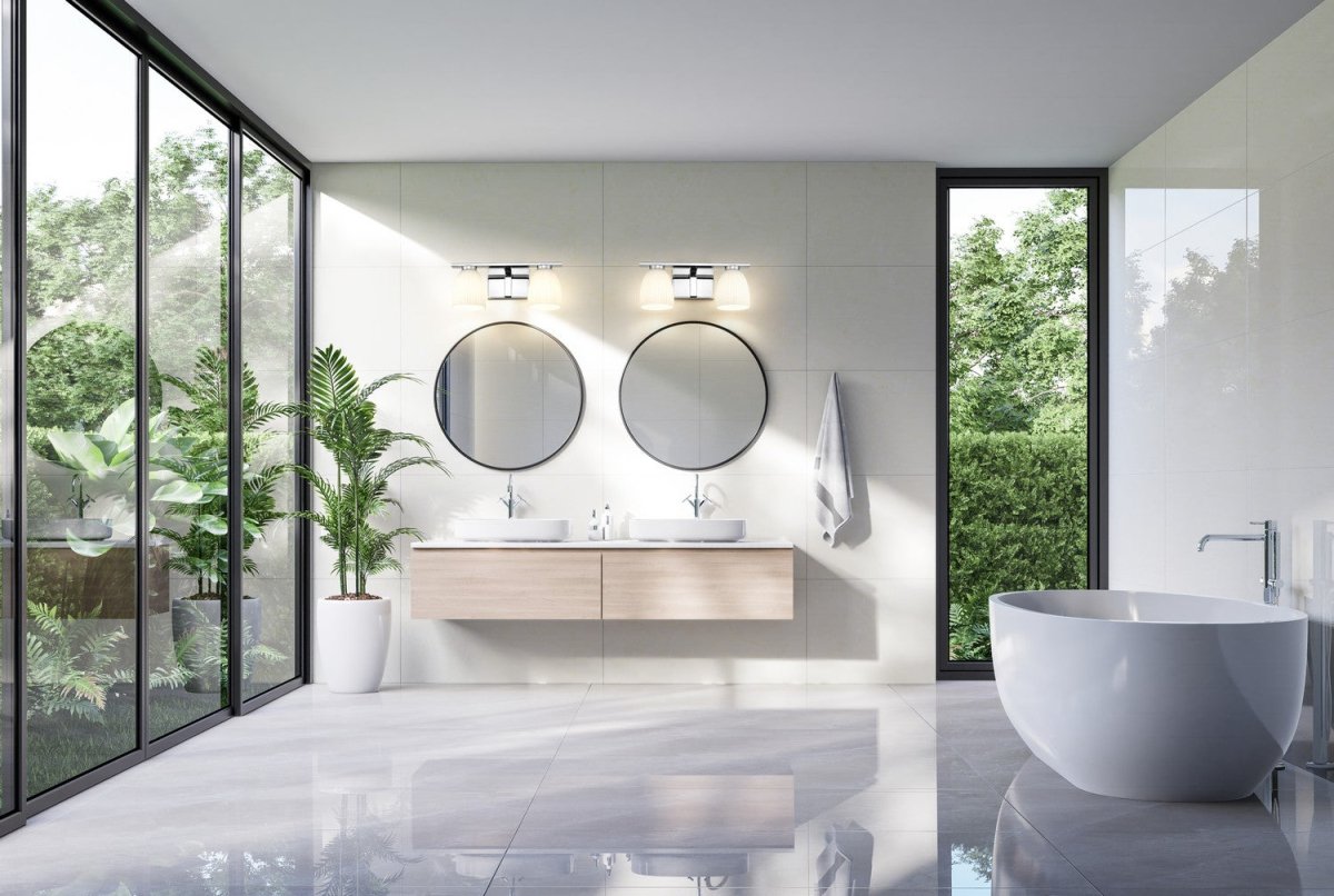 Luminaire de vanité Naya - Or moderne 40" by Z-Lite | Luminaires & cie