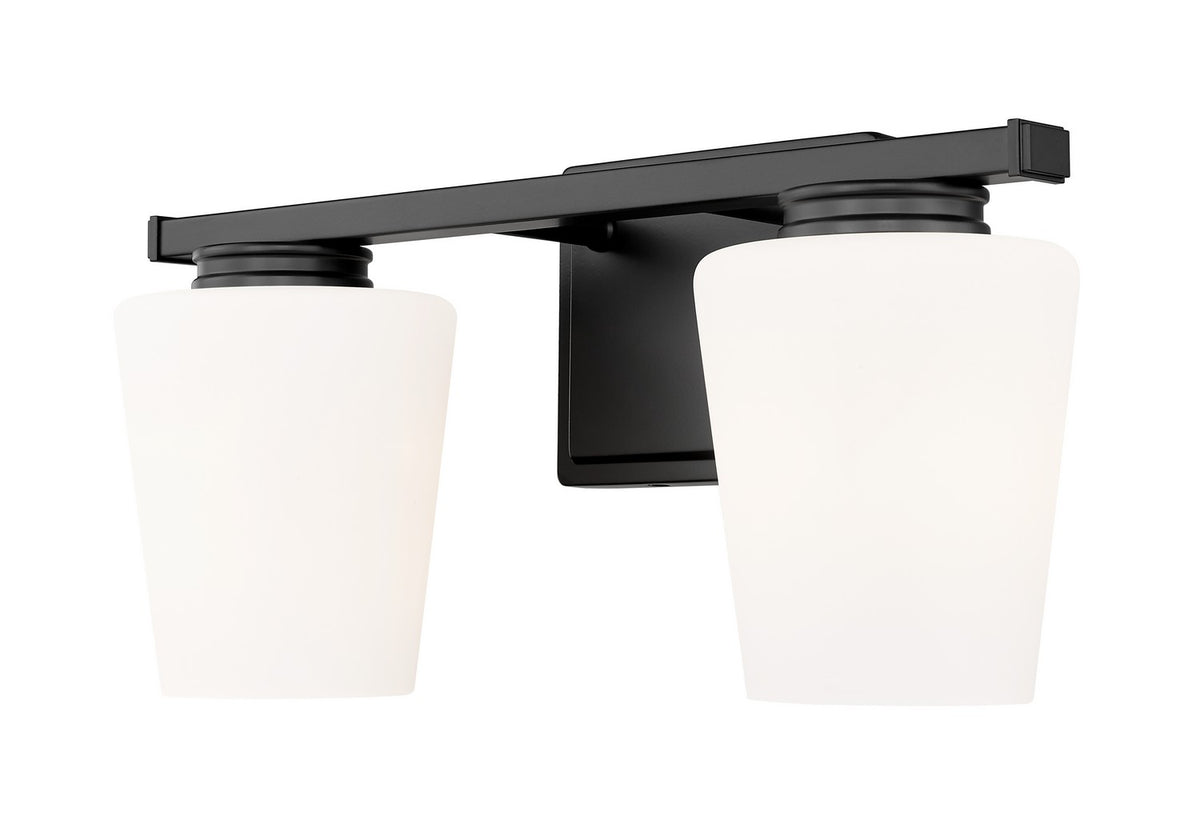 Luminaire de vanité Nextra Noir mat, 16" – vue 5