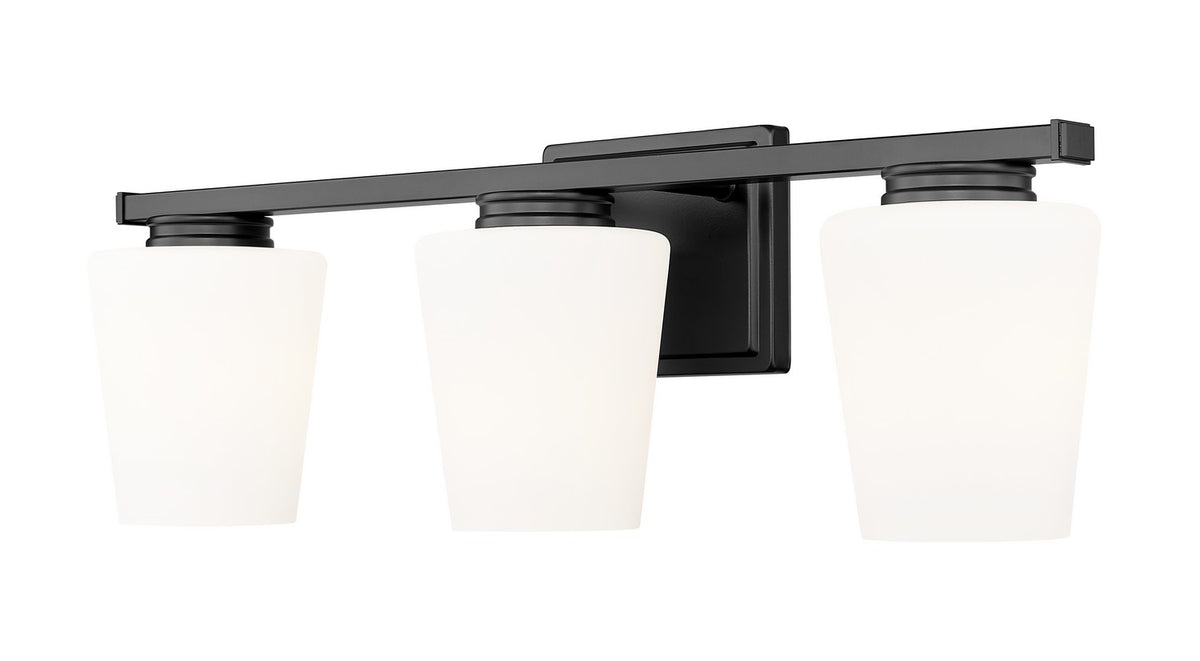 Luminaire de vanité Nextra Noir mat, 24" – vue 2