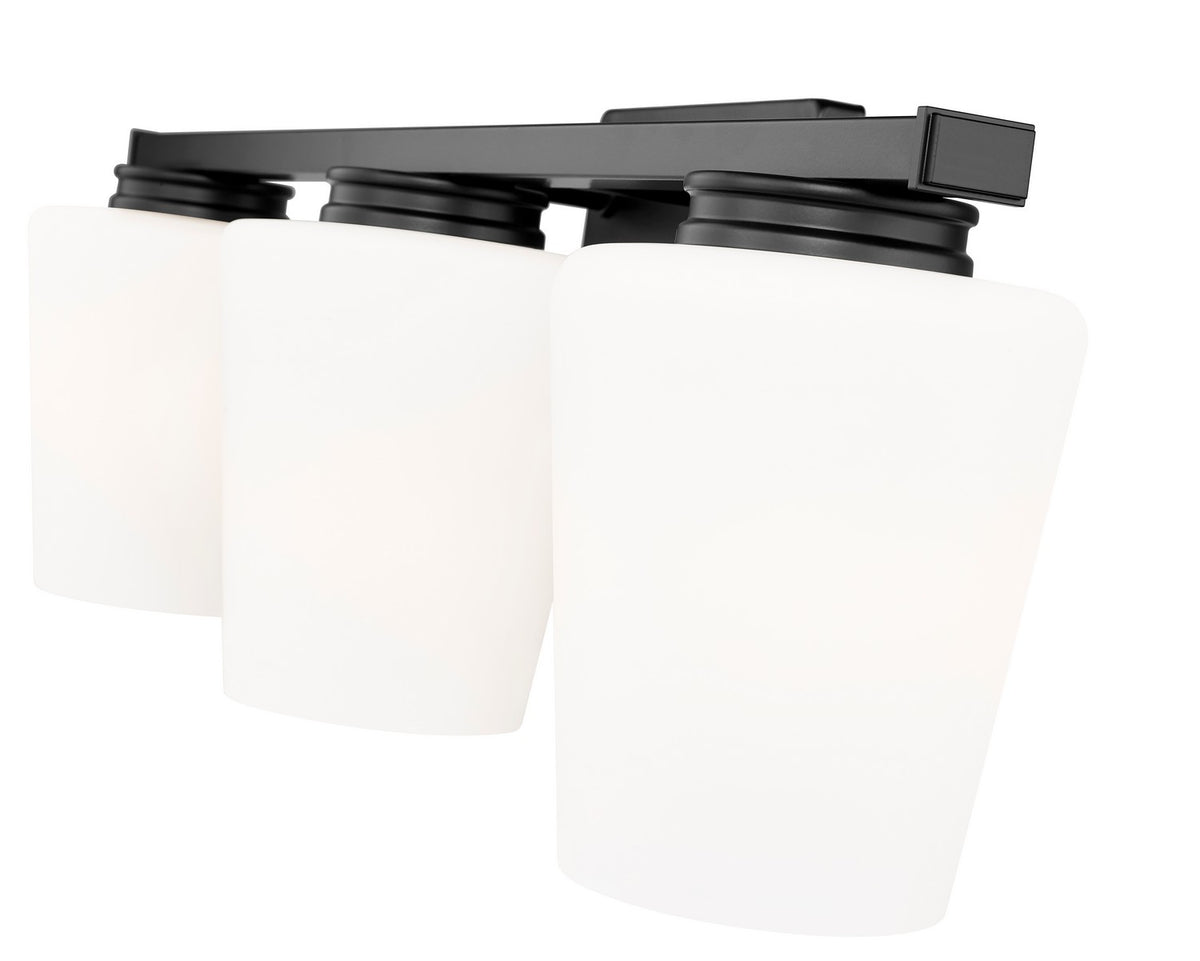Luminaire de vanité Nextra Noir mat, 24" – vue 4