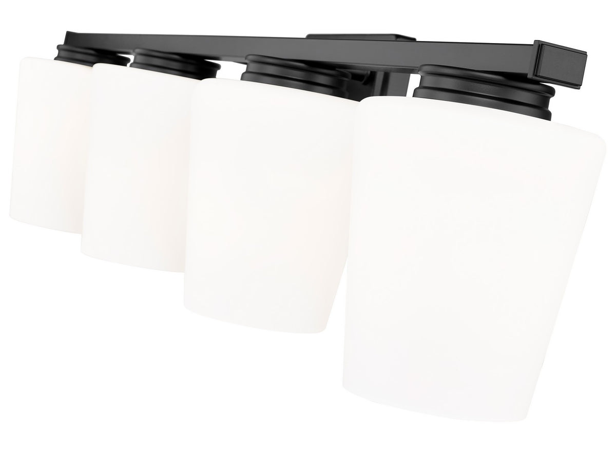 Luminaire de vanité Nextra Noir mat, 32" – vue 4