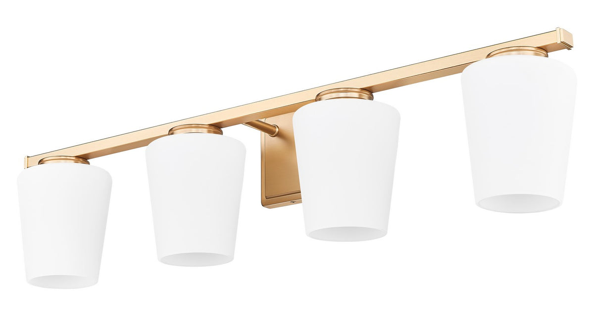 Luminaire de vanité Nextra Or moderne, 32" – vue 5