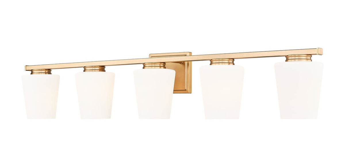 Luminaire de vanité Nextra Or moderne, 42" – vue 2