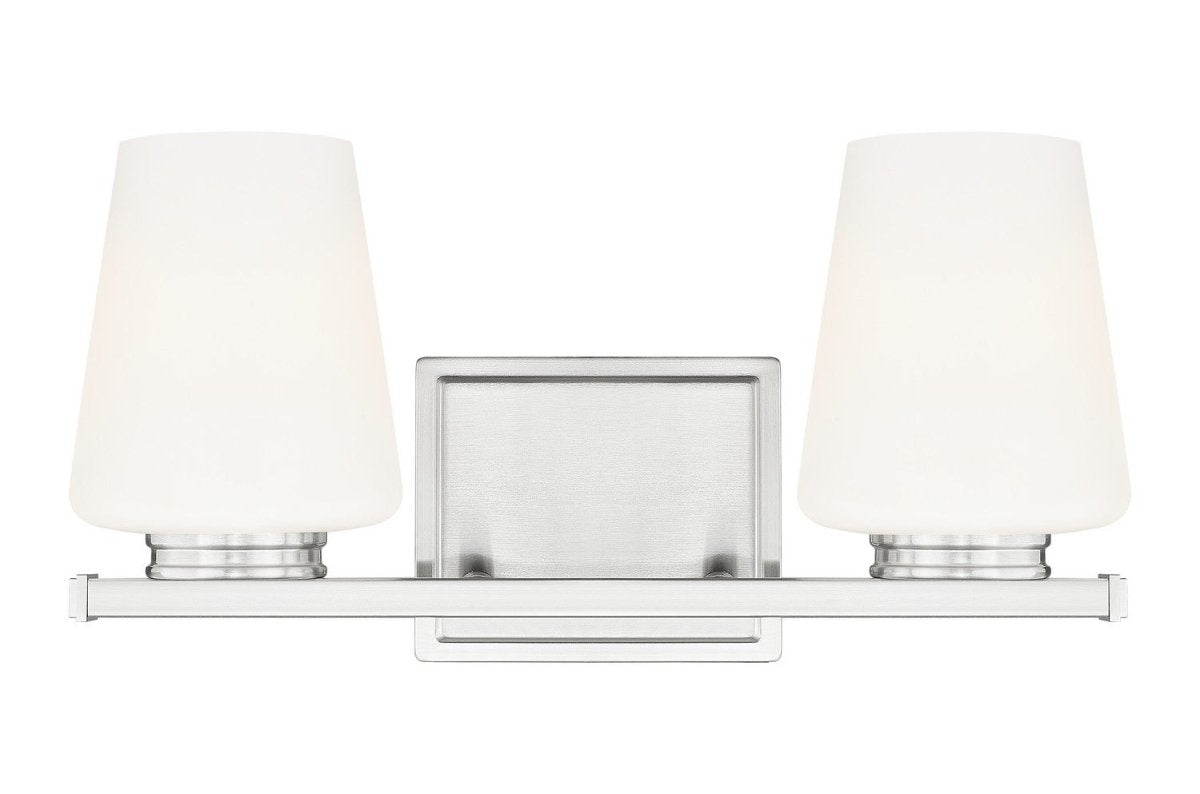 Luminaire de vanité Nextra - Nickel brossé 16" by Z-Lite | Luminaires & cie