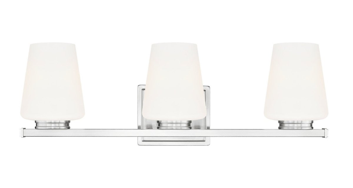 Luminaire de vanité Nextra - Nickel brossé 24" by Z-Lite | Luminaires & cie