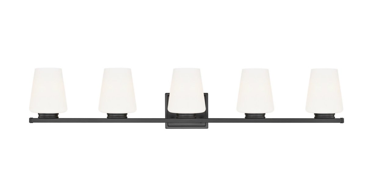 Luminaire de vanité Nextra - Noir mat 42" by Z-Lite | Luminaires & cie