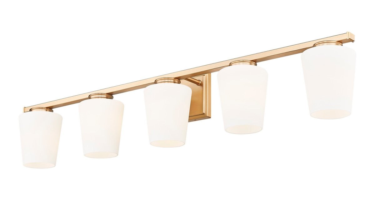 Luminaire de vanité Nextra - Or moderne 42" by Z-Lite | Luminaires & cie