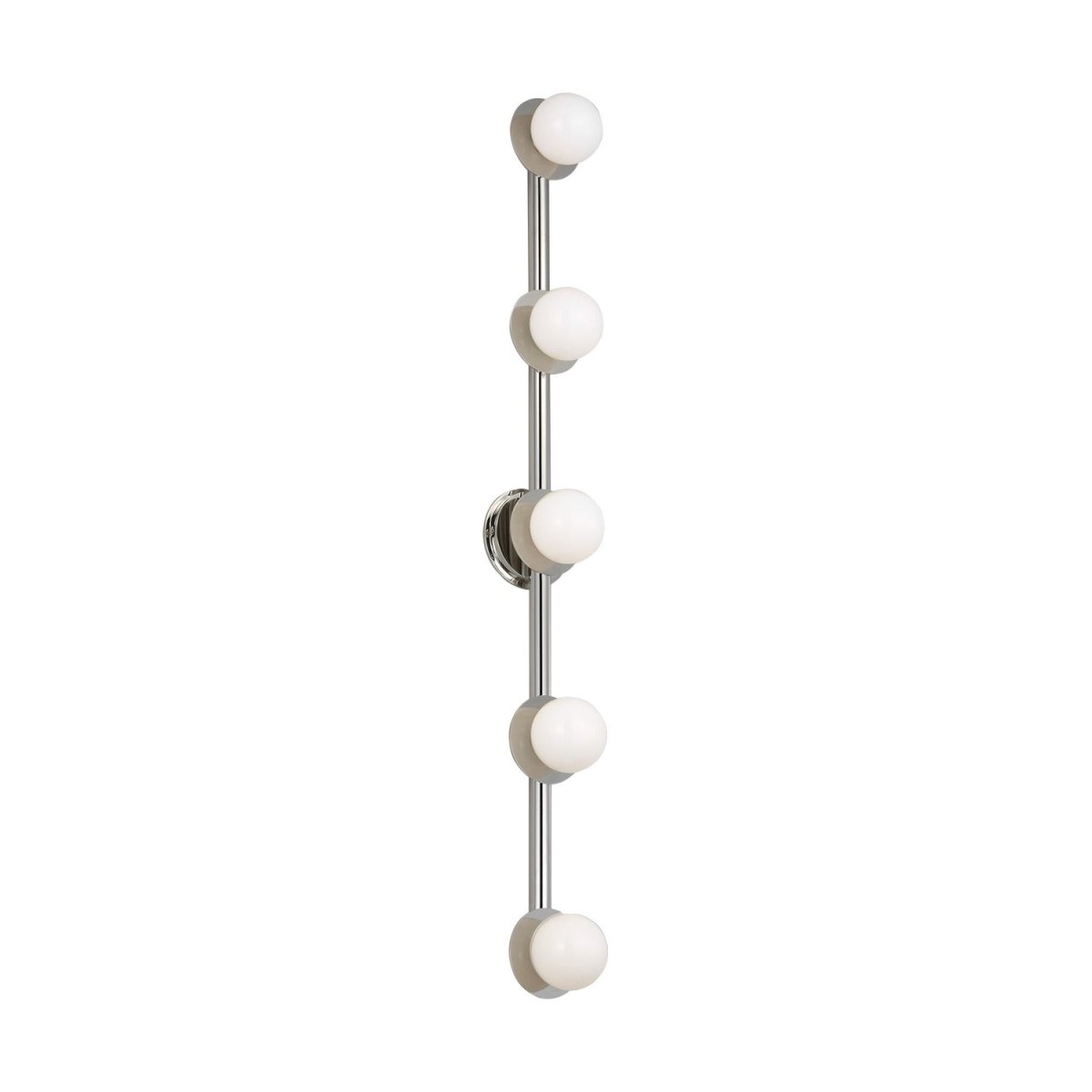 Luminaire de vanité Nodes - Nickel poli 56" by Visual Comfort Studio | Luminaires & cie