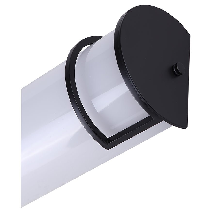 Luminaire de vanité Nora - Nickel brossé 36 3/4" 4 3/8" by Canarm | Luminaires & cie