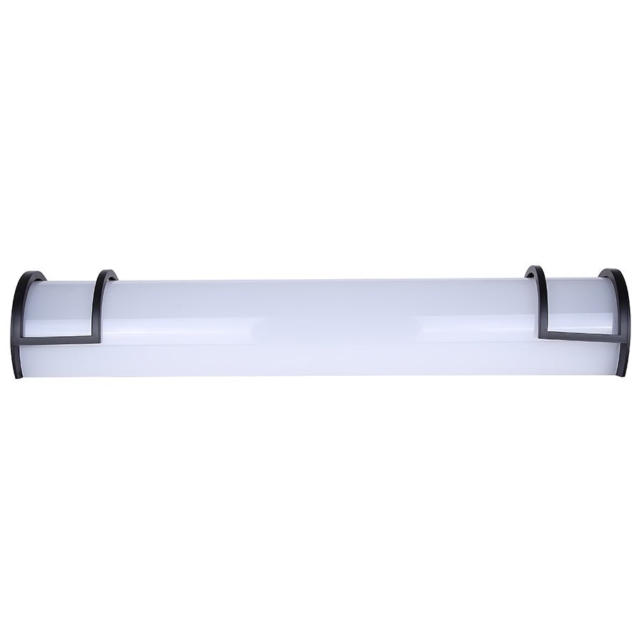 Luminaire de vanité Nora - Nickel brossé 36 3/4" 4 3/8" by Canarm | Luminaires & cie