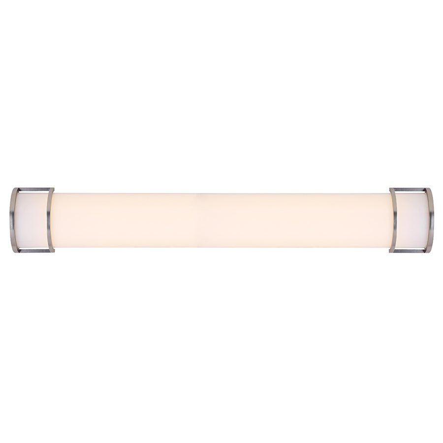 Luminaire de vanité Nora - Nickel brossé 36 3/4" 4 3/8" by Canarm | Luminaires & cie