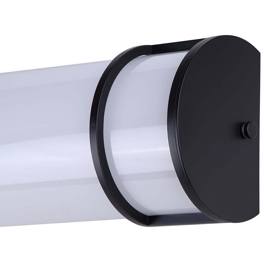 Luminaire de vanité Nora - Nickel brossé 36 3/4" 4 3/8" by Canarm | Luminaires & cie