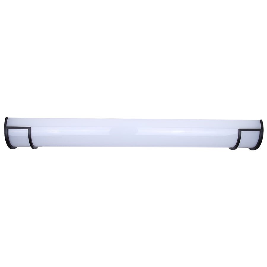 Luminaire de vanité Nora - Nickel brossé 36 3/4" 4 3/8" by Canarm | Luminaires & cie