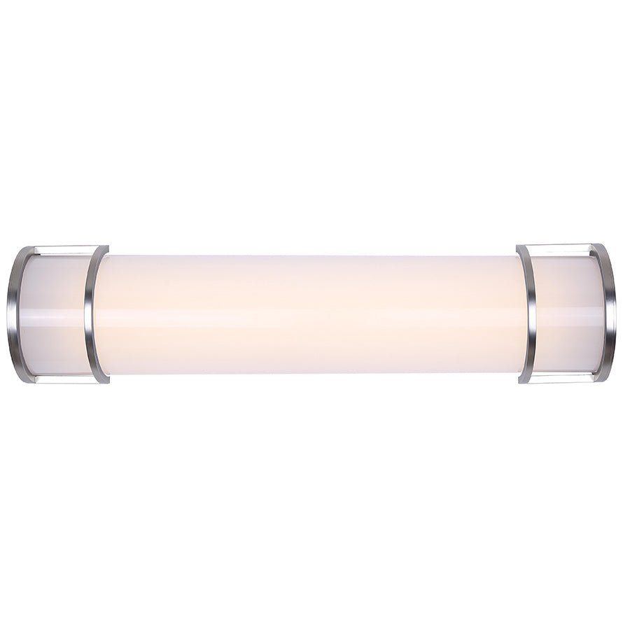 Luminaire de vanité Nora - Nickel brossé 36 3/4" 4 3/8" by Canarm | Luminaires & cie