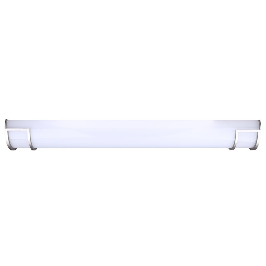 Luminaire de vanité Nora - Nickel brossé 36 3/4" 4 3/8" by Canarm | Luminaires & cie
