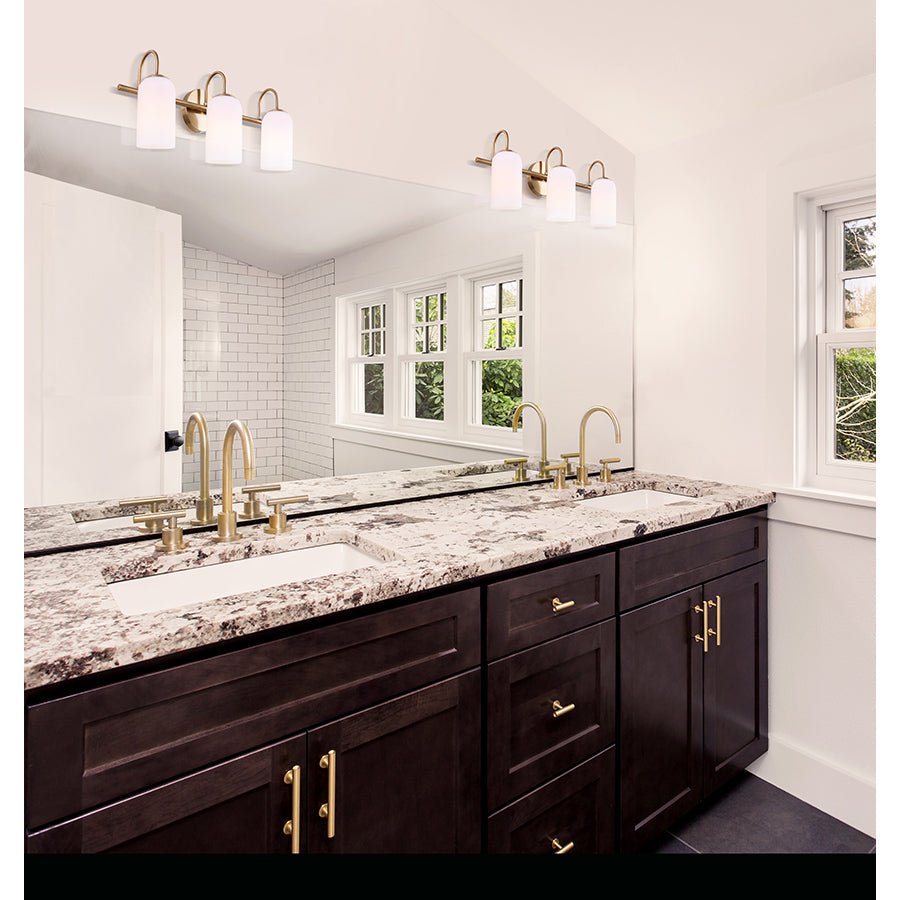 Luminaire de vanité Novalee - Or 22" by Canarm | Luminaires & cie