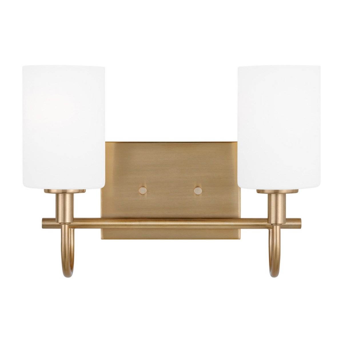 Luminaire de vanité Oak Moore - Laiton satiné 13 7/8" by Visual Comfort Studio | Luminaires & cie