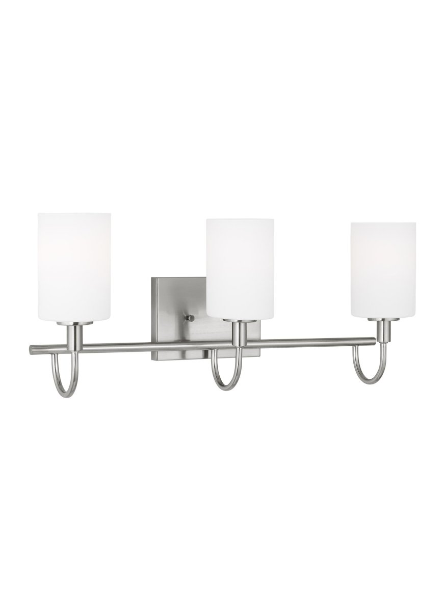 Luminaire de vanité Oak Moore - Nickel brossé 23 7/8" Ampoules non - incluses by Visual Comfort Studio | Luminaires & cie