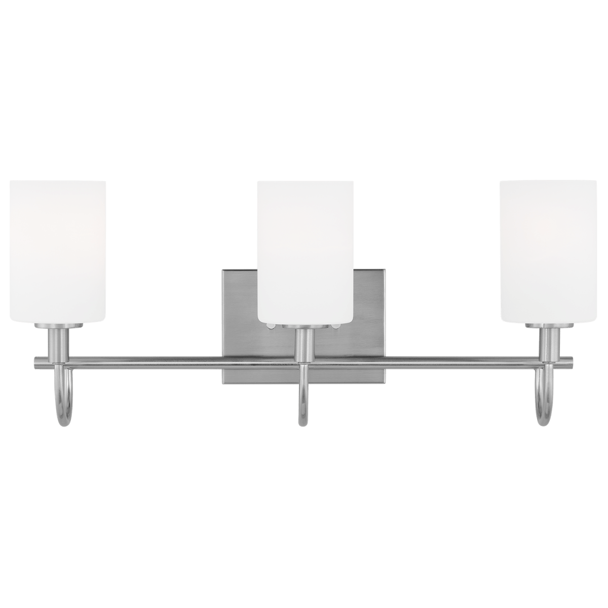 Luminaire de vanité Oak Moore - Nickel brossé 23 7/8" Ampoules DEL incluses by Visual Comfort Studio | Luminaires & cie