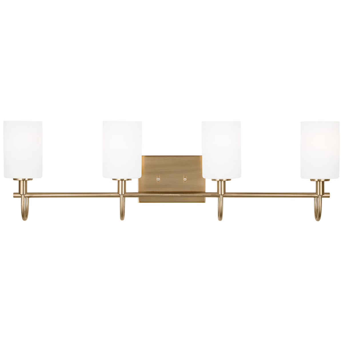 Luminaire de vanité Oak Moore - Laiton satiné 33 7/8" Ampoules non - incluses by Visual Comfort Studio | Luminaires & cie