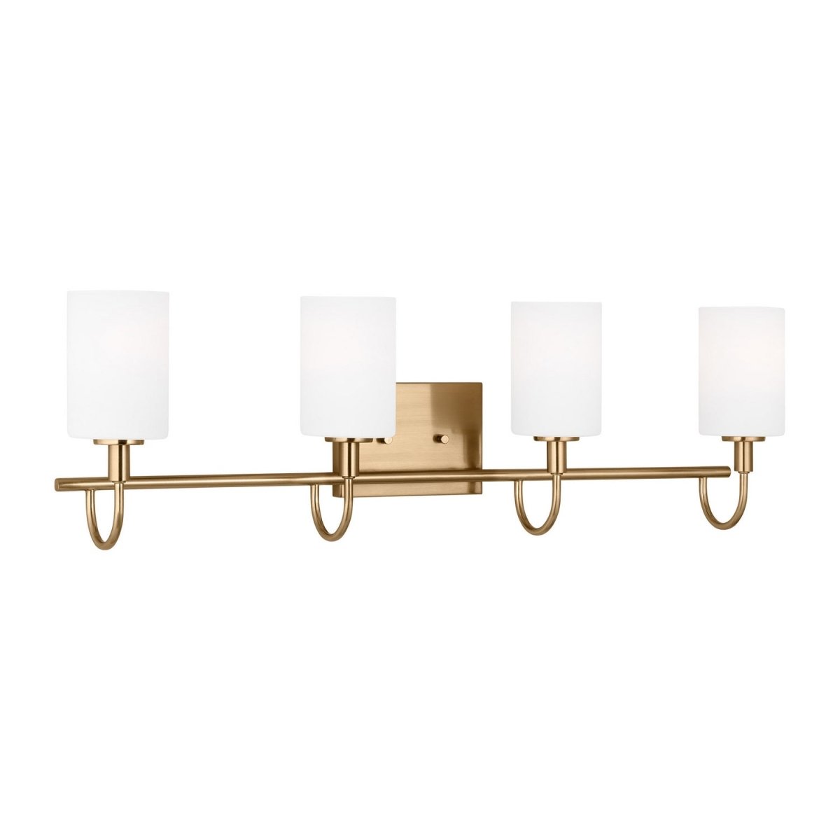 Luminaire de vanité Oak Moore - Nickel brossé 33 7/8" by Visual Comfort Studio | Luminaires & cie