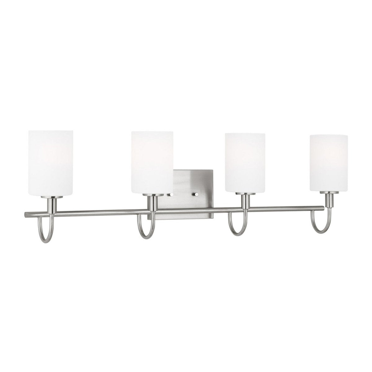 Luminaire de vanité Oak Moore - Nickel brossé 33 7/8" by Visual Comfort Studio | Luminaires & cie