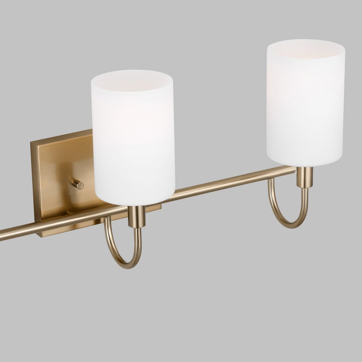 Luminaire de vanité Oak Moore - Nickel brossé 33 7/8" by Visual Comfort Studio | Luminaires & cie