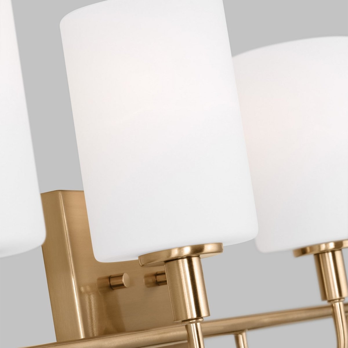 Luminaire de vanité Oak Moore - Nickel brossé 33 7/8" by Visual Comfort Studio | Luminaires & cie