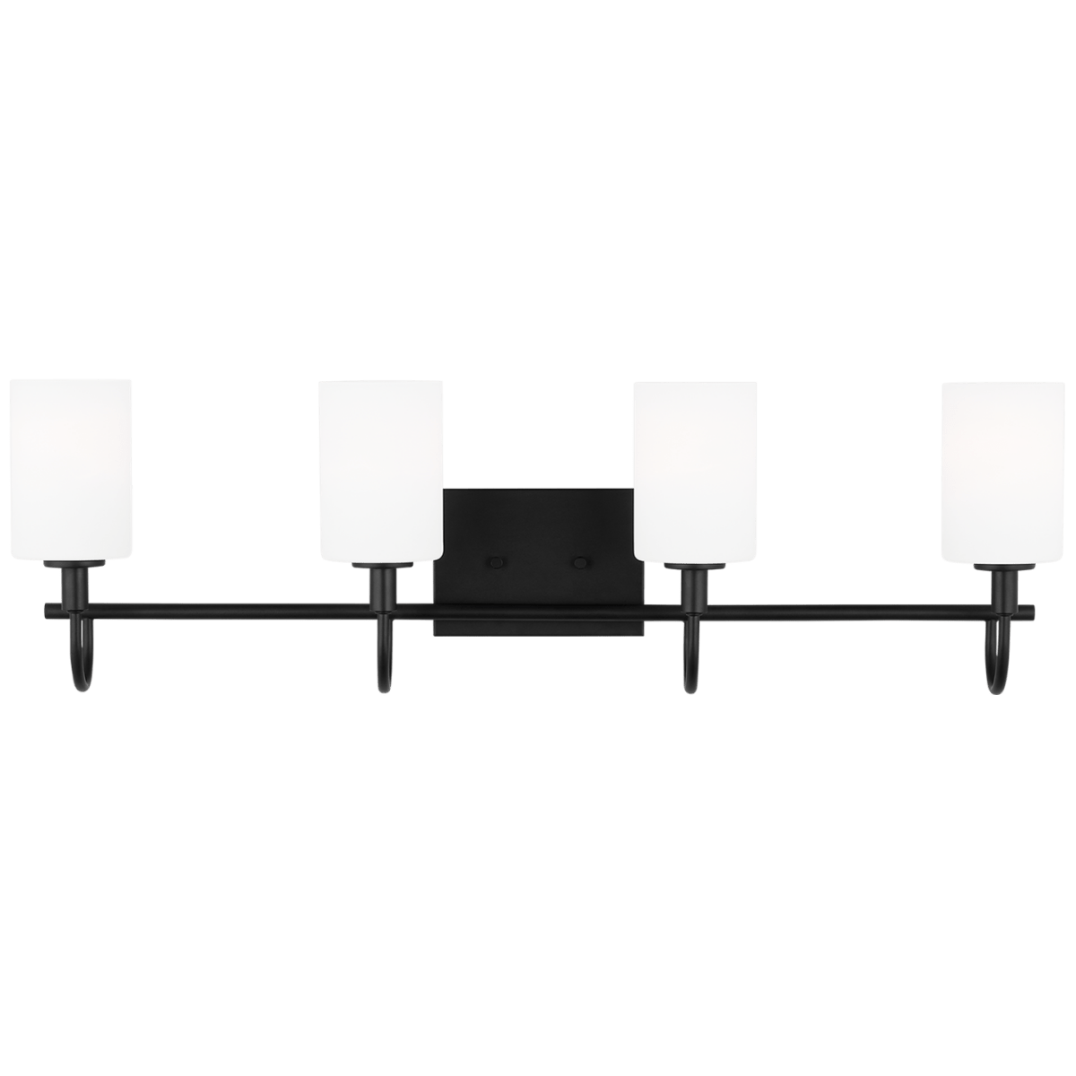 Luminaire de vanité Oak Moore - Noir de minuit 33 7/8" Ampoules DEL incluses by Visual Comfort Studio | Luminaires & cie