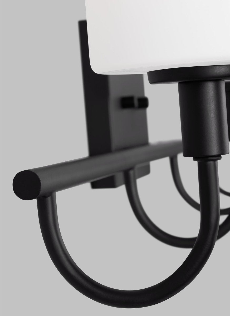 Luminaire de vanité Oak Moore - Noir de minuit 33 7/8" Ampoules DEL incluses by Visual Comfort Studio | Luminaires & cie
