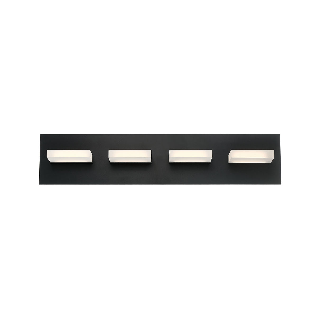 Luminaire de vanité Olson Noir mat, 24" – Eurofase