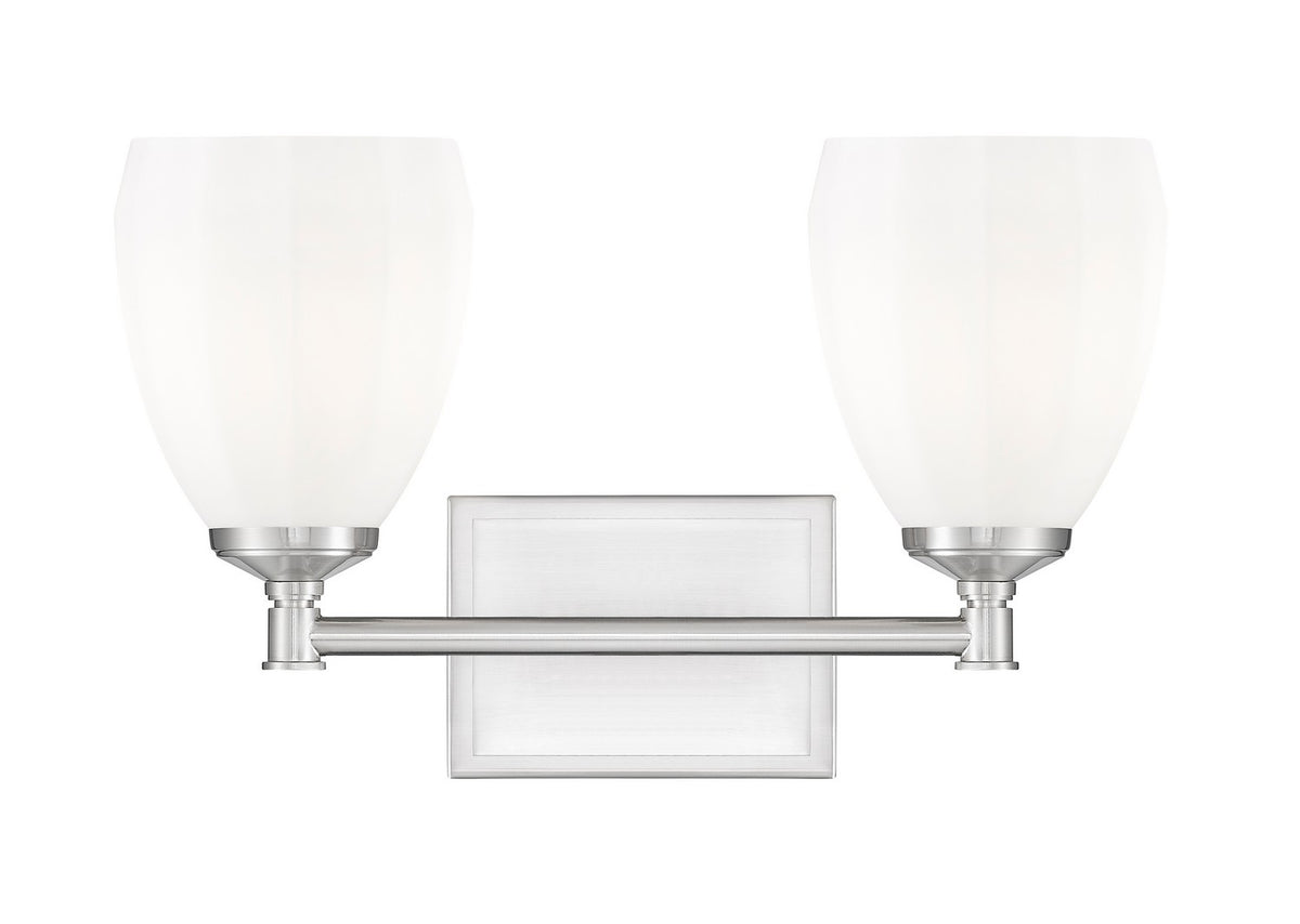 Luminaire de vanité Oren Nickel brossé, 16" – vue 2
